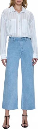 Pistola Denim Penny Crop Pant In Frost Blue