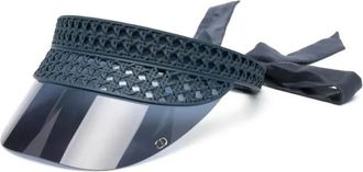 Dior Accessoires, Dames, Blauw, ONE Size, V1U Shield Zonnebrillen