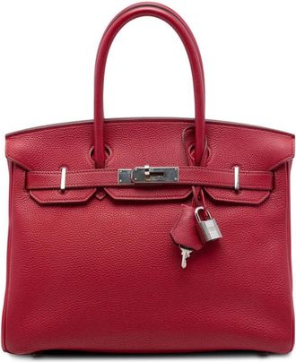 Herm&egrave;s Pre-owned Hermes Togo Birkin Retourne 30 Satchel Ladies V5PKGC55A66I3BPH