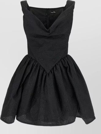 Vivienne Westwood jacquard floral mini dress