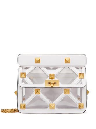 Valentino Garavani Roman Stud leather shoulder bag