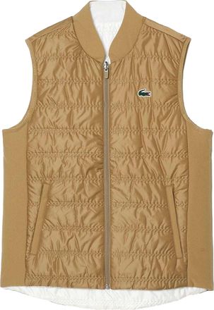 Lacoste Dames/Dames Golf Gilet (Beige)