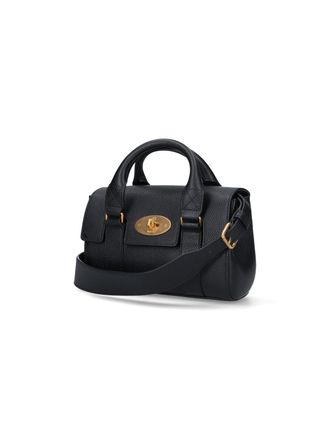Mulberry Womens Bags Black Bovine Leather