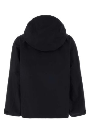 Moncler Womens Midnight Blue Gore-Tex Santec Windbreaker 742 Giubbini