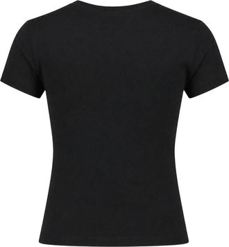 Vivienne Westwood Womens Still Life Orb Baby Peru T-Shirt - Vivienne Westwood Cotton Black Ready-To-Wear T-Shirts