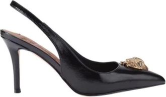 Kurt Geiger Dames, Schoenen, Zwart, Maat: 38 1/2 EU Leer