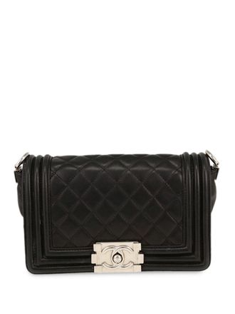 Chanel Boy mini-schoudertas - Zwart