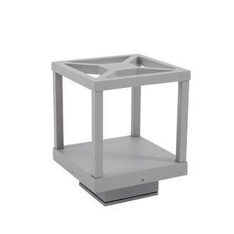 Lucande L&aacute;mpara LED para exterior de aluminio gris