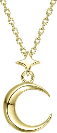 Rachel Glauber 14K Plated Pendant Necklace