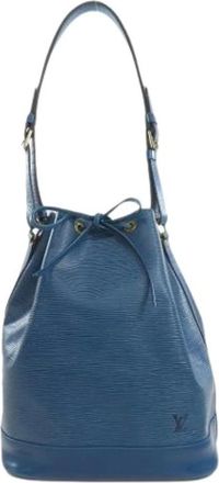 Louis Vuitton Pre-owned Bucket Bags, female, Blue, Size: ONE SIZE Pre-owned Vintage Bucket Bag