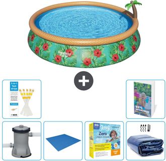 Bestway Piscina Bestway Fast Set Redonda - 457x84 Cm - 7-piezas S245