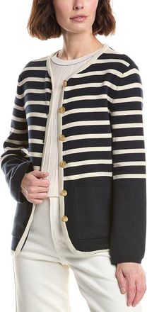 Rag & Bone Dee Stripe Long Cardigan