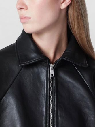 Rotate leather jacket