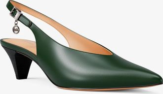 Michael Kors Tonya Leather Slingback Pump
