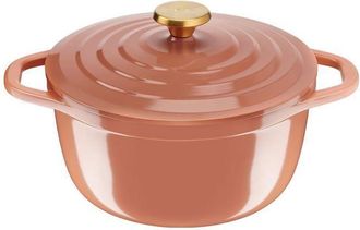 T-fal Cocotte De Aluminio Fundido - Tefal - Co24 - 24 Cm - 5 L - Revestimiento Cer&aacute;mico