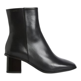Calvin Klein Kuitlaars met hak - Dames - Schoenen - Zwart - Maat: 37 EU Leer