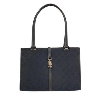 Gucci Pre-owned Jackie Canvas Leather Shoulder Bag - Pre-owned - Mujer - Negro - ONE SIZE