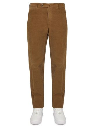 Pantaloni Torino Slim Fit Tailored Pants With Button