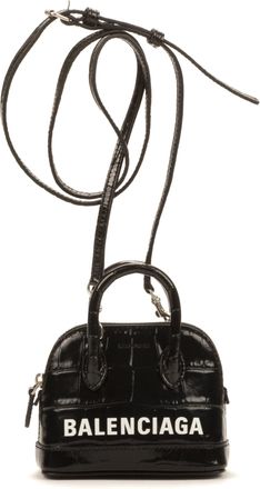 Balenciaga Mini Ville Top Handle Crossbody Handtas