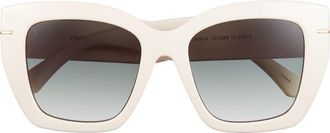 Vince Camuto Glam Cat Eye Sunglasses in Ivory at Nordstrom Rack
