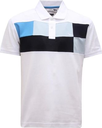 Harmont & Blaine Polo Shirts, male, White, Size: S Lrn413 Polo Shirt