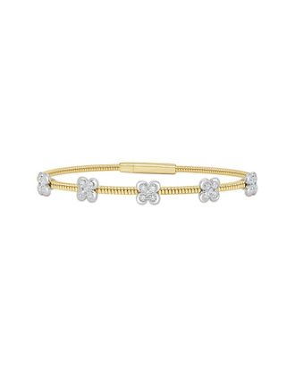 Sabrina Designs 14K 0.55 Ct. Tw. Diamond Flexible Bangle