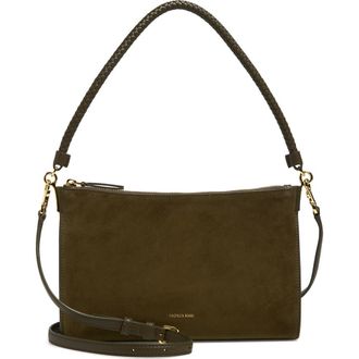 Veronica Beard Small Vida Leather Bag in Cypress at Nordstrom