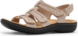 Clarks Laurieann Ivy Womens Sandals Sand Leather : 7.5 B - Medium