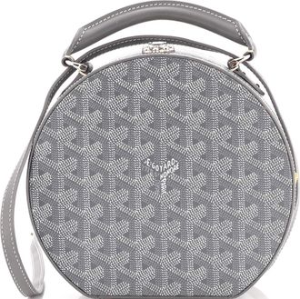 Goyard Alto Hatbox Bag Coated Canvas