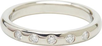 Tiffany & Co. Platinum Platinum 950 Band Ring (Pre-Owned)