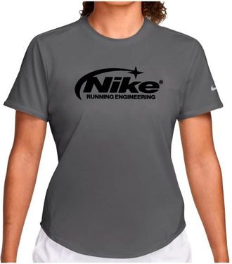Nike Swift Dri-FIT Running Top Laufshirt f&uuml;r Damen | grau