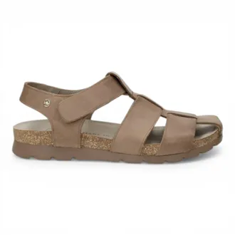 Panama Jack Panama Jack Mens Waterproof Taupe Leather Sandals - Stanley C8