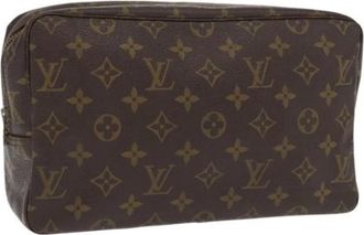 Louis Vuitton Pre-owned Clutches, female, Brown, Size: ONE SIZE Pre-owned Vintage Canvas Clutch