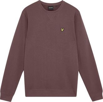 Lyle & Scott Heren Sweatshirt met Geborduurd Logo (Espresso)