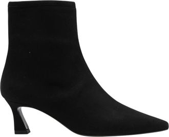 Gianmarco F. Sopot Enkellaars - Dames - Laarzen met Hak - Zwart - 38 EU - Schoenen