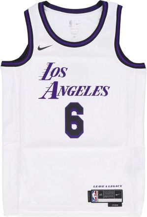 Nike City Edition Basketball Tanktop - Heren - Fitness - Wit - 2XL - Polyester - Fitness