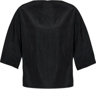 STUDIO NICHOLSON Bascom Top - Dames - T-shirts - Zwart - XL - Tops
