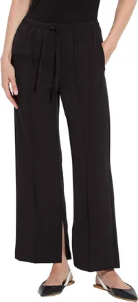 Lyss&eacute; Drawstring Trouser Pants In Black