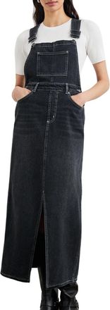 Rails Westlake Overall Maxi Dress In Black Sand