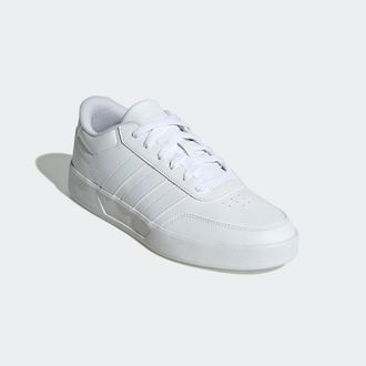 adidas Sneaker ADIDAS SPORTSWEAR BREAKNET 3.0, Herren, Gr. 38,5, weiss (cloud wei&szlig;, ftwr wei&szlig;, ftwr wei&szlig;), Synthetik, Schuhe Sneaker