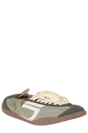 Puraai 9.01 Corsa Running Fabric-Leather Sneakers