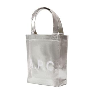 A.P.C. Womens Lou Tote Silver Synthetic