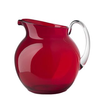 Mario Luca Giusti Palla Transparent Pitcher in Red at Nordstrom