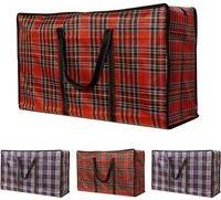 OEM Juego De 4 Bolsas De Almacenamiento Reutilizables De Polipropileno - 27,5 X 19,7 X 7,87 Pulgadas - Bolsas Para La Ropa Sucia Con Doble Cremallera - Az