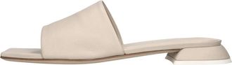 3Juin Siena 015 Kimi Pulplatte - Dames - Sandalen - Beige - 36 EU - Leer - Schoenen