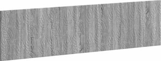 vidaXL Cabecero Montada En La Pared Delft Sonoma Gris Vidaxl
