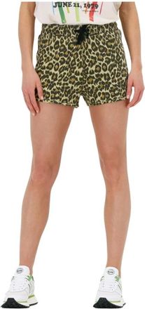 Leon & Harper Quarol Jc 55 Beast Dames Broeken - Dames - Bermuda - Veelkleurig - S - Korte Broeken