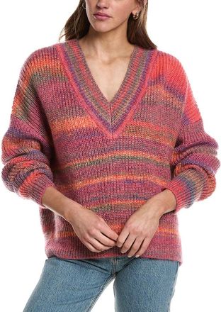Electric & Rose Roux Space Dye Mohair-Blend Sweater