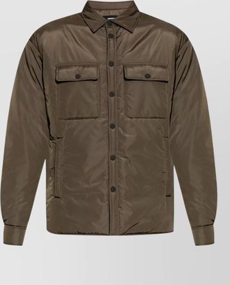 Dsquared2 padded nylon shirt jacket