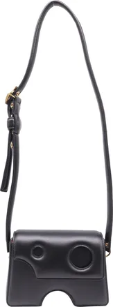 Off-white Burrow-22 Shoulder Bag in Black Leather